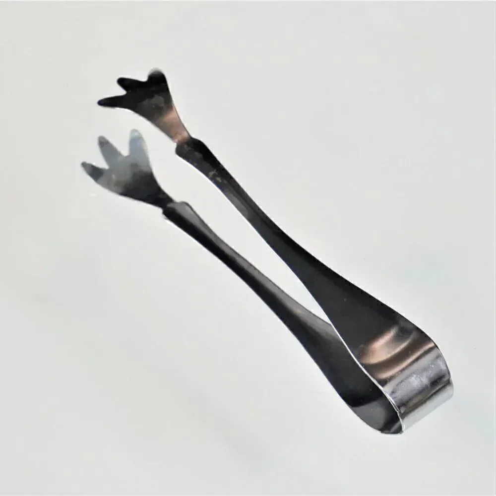 Ice Sugar Cube Tong Kitchen Bar Tool Stainless Steel